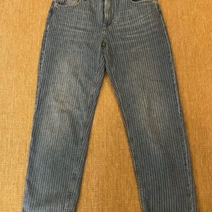 Lucky Brand Striped Blue Jeans for Women